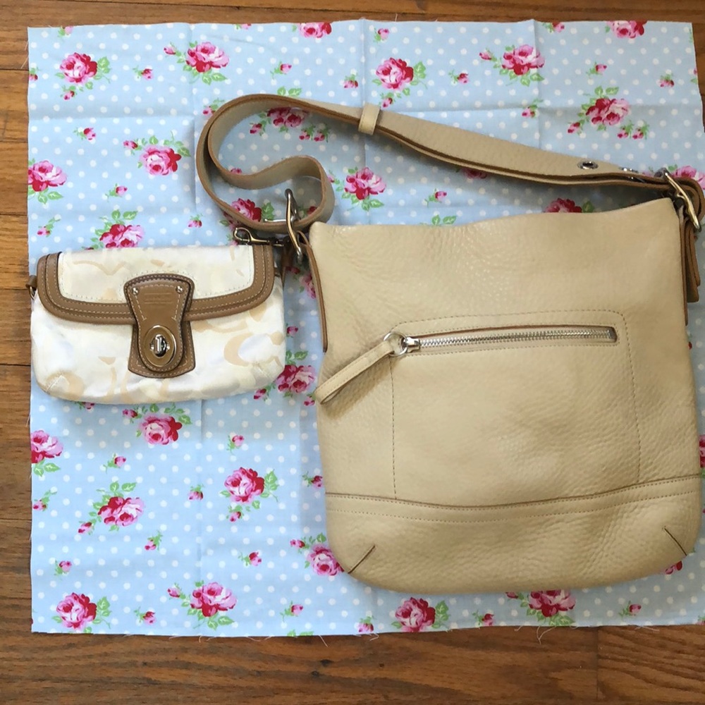 Coach Handbag and Wristlet.